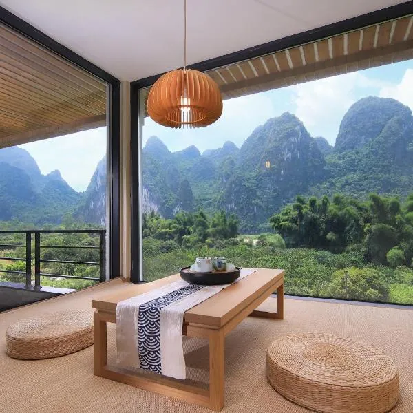 Yangshuo Lijiang Island Riverside Resort -Free pick up service and local guide walking along the river, hotel v destinaci Jang-šuo