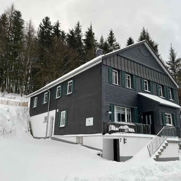 Haus am Walde in Küstelberg mit eigener Infrarot-Sauna, hotel a Medebach