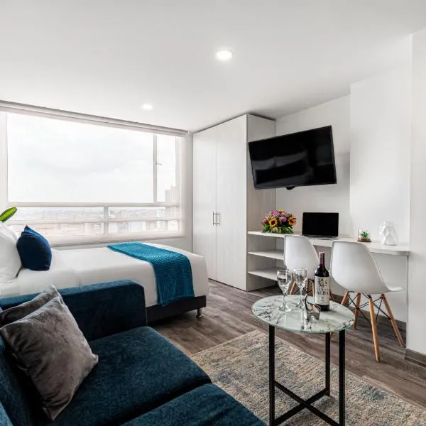Torre Acqua Lofts - Downtown Bogota By Jalo, hotel in Bogotá
