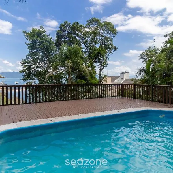 Apto Vista Mar 240m da Praia em Jurerê IDO207, Hotel in Florianópolis