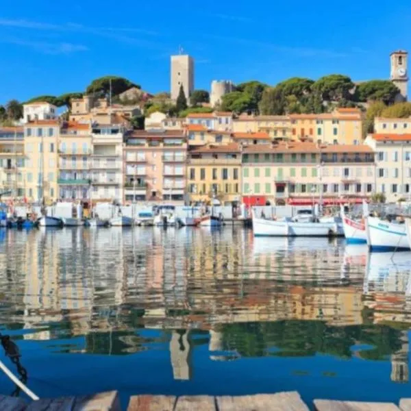 Cannes hyper centre quartier historique du suquet -palais-croisette, hotel in Cannes