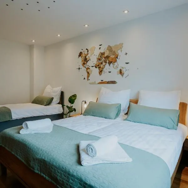 Atlas Apartment Essen, 3 Zimmer, Uniklinik, Messe, Parkplatz, Balkon, отель в городе Essen