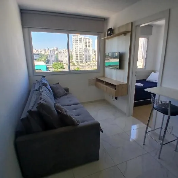 Sabiá -Apartamento próximo ao Allianz Park e Metrô Barra Funda, hotel in Sao Paulo