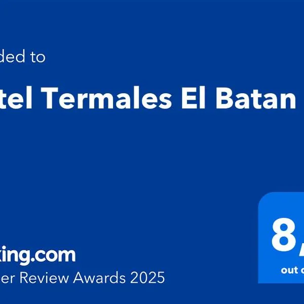Hotel Termales El Batan, Hotel in Cuítiva
