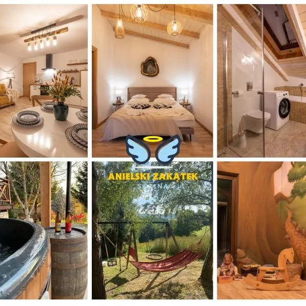 Anielski Zakątek Solina - balia z jacuzzi i sauna w cenie pobytu, ξενοδοχείο σε Solina
