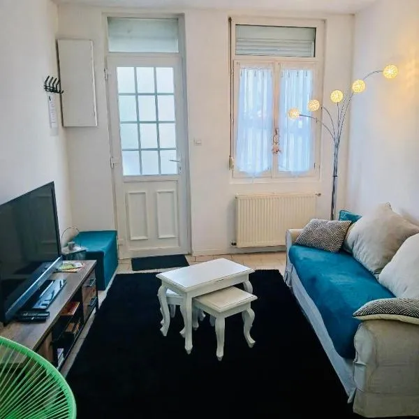 Maison de pêcheur la CORBOE, hotel in Étaples