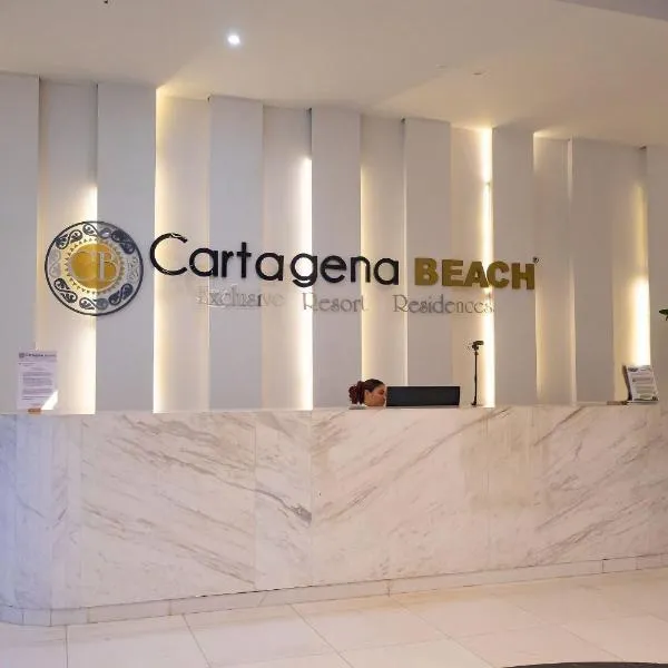 Condominio exclusivo nuevo frente al mar Cartagena Beach, hotel in Cartagena de Indias