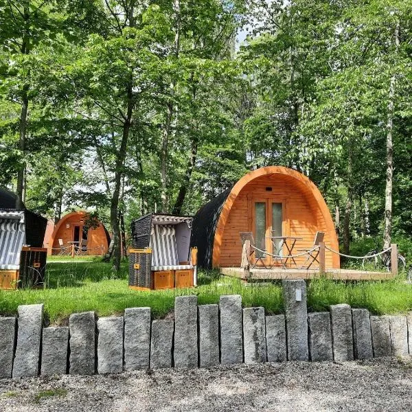25 Premium Camping Pod "Sylt", hotel v destinaci Silberstedt