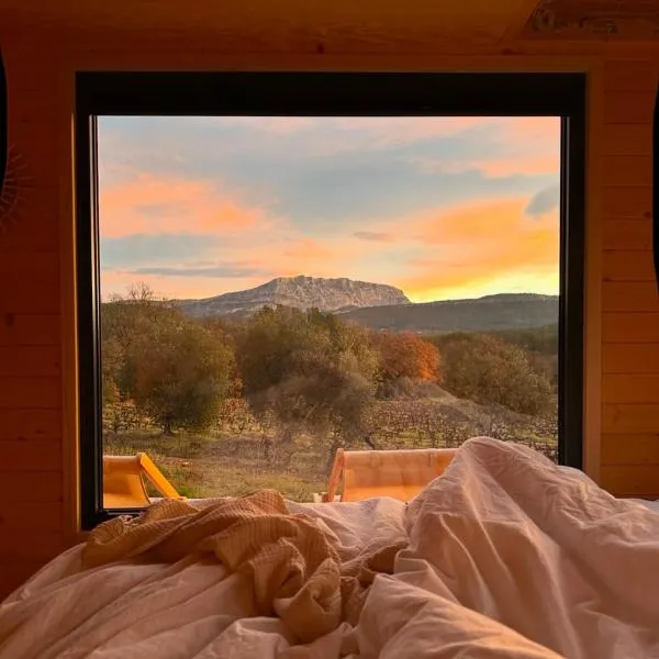 La tiny house sainte victoire、メルイユのホテル