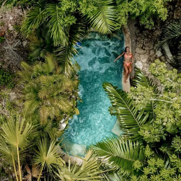 ANAND Ecoaldea, hotel en Puerto Morelos