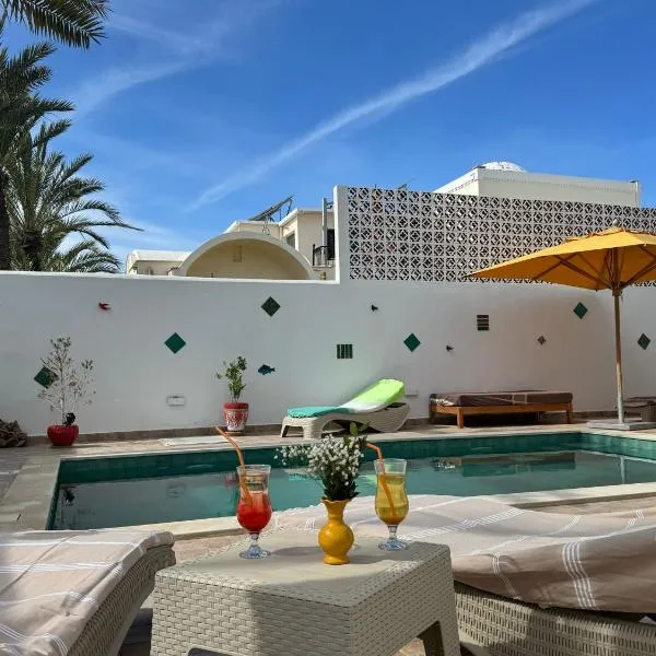 Maison d'hôtes Dar El Kahina Djerba, hotel en Mezraya