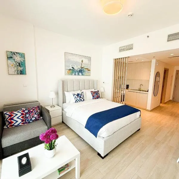 Yas Island Waters Edge Studio, hotel v destinaci Abu Dhabi
