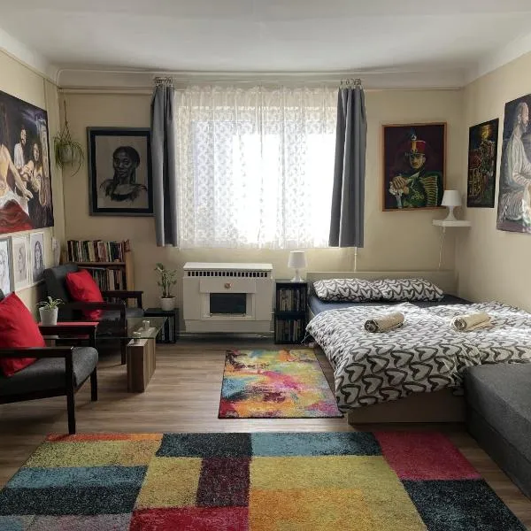 Cosy art studion, hotel v Budapešti