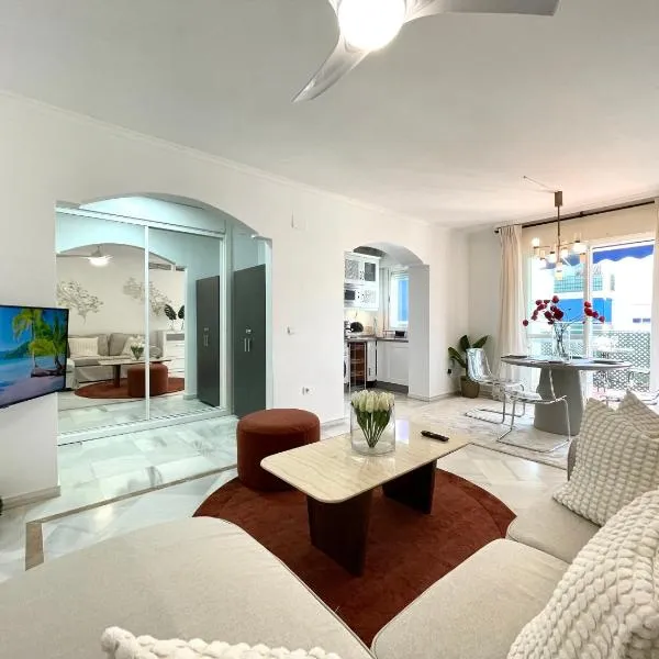 Marbella Puerto Banus charming 1 bedroom apartment，位于马贝拉的酒店