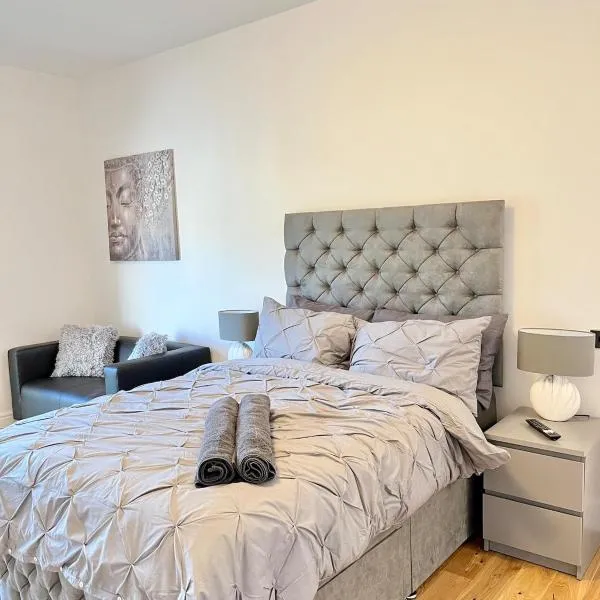 luxury apartment in East London, hotel v Londýně