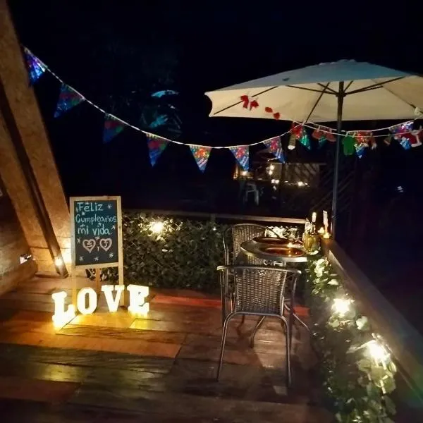 Glamping la cabaña, hotel en La Ermita