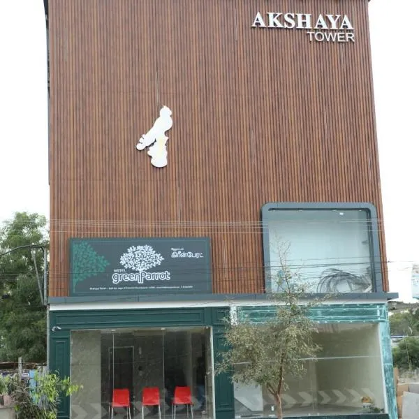 Hotel Green parrot, hôtel à Madurai