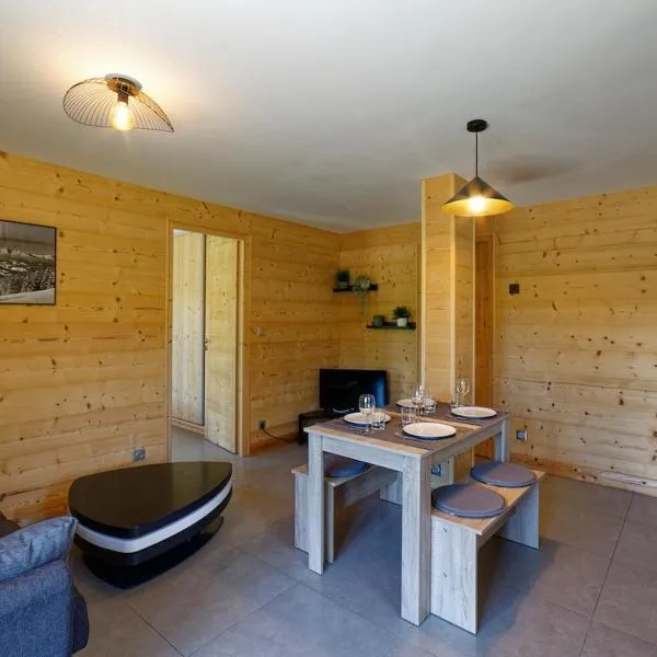 Logement 3 étoiles avec vue imprenable sur les montagnes, ski bus, hotel en Manigod