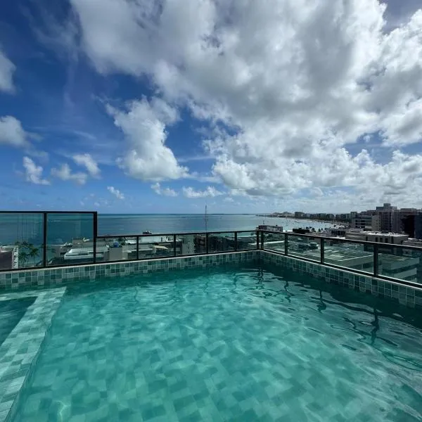 Apê 100 metros do mar - Praia, hotel em Maceió