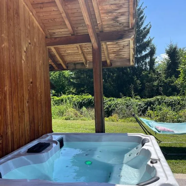 Charmant logis entre lac et montagnes、ドゥサールのホテル