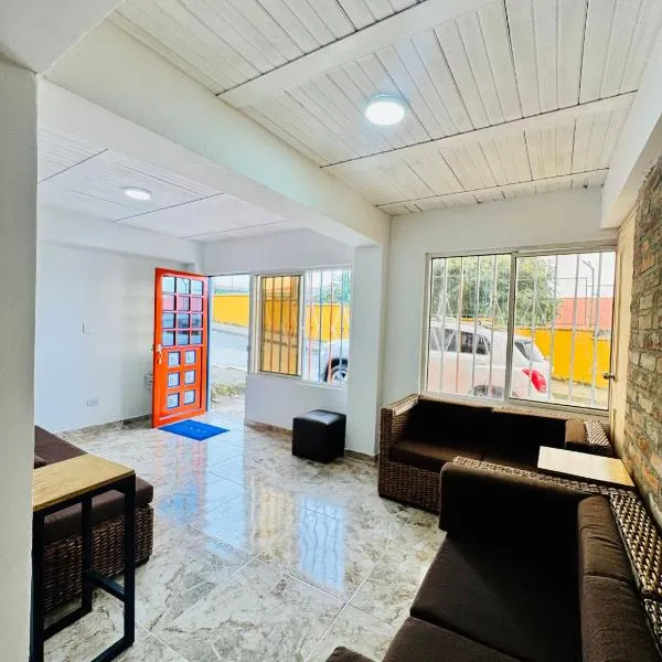 El guadual apartahotel，位于萨兰托的酒店