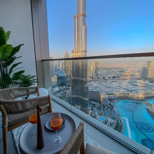 Bella Elite Homes at Grande Signature Full Burj and Fountain View Downtown - Brand New Luxury Apartment, hôtel à Dubaï