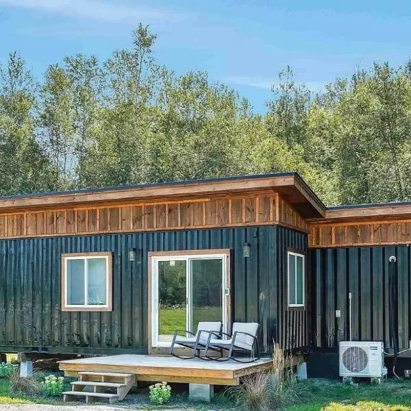 Modern Cabin in pristine nature, hotell i Rumney