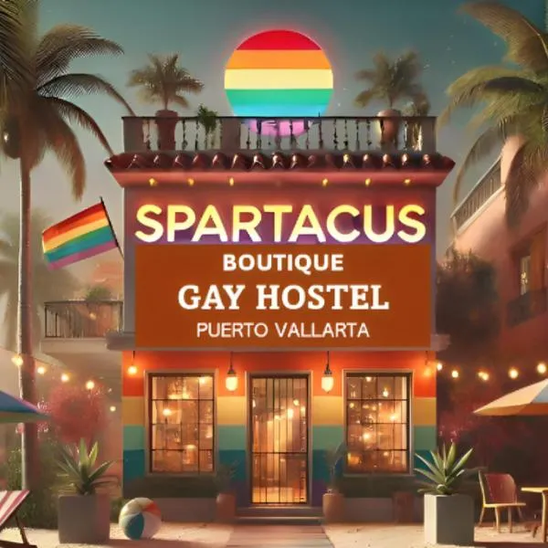 Spartacus hostel boutique for men, hotel sa Puerto Vallarta