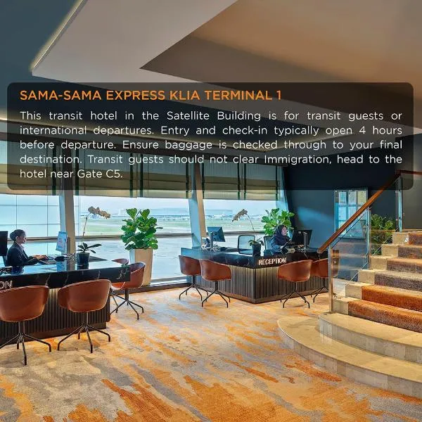Sama-Sama Express KLIA Terminal 1 - Airside Transit Hotel, hôtel à Sepang