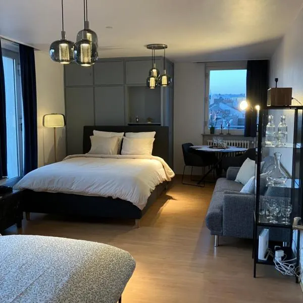 Unique Penthouse terrasse privative 1-4 personnes à coté de Louis Vuitton、ルクセンブルクのホテル