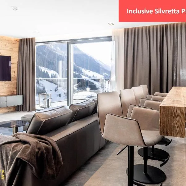 Hollywood Dream Penthouse & Apartments mit privater Sauna nahe Ischgl, khách sạn ở Kappl