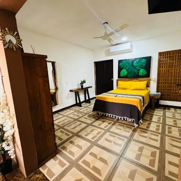 Casa Guiba 1 puerto escondido，位于埃斯孔迪多港的酒店