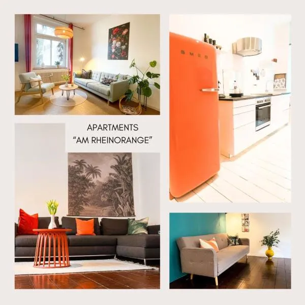 Apartments "Am Rheinorange", Netflix & Prime，杜伊斯堡的飯店