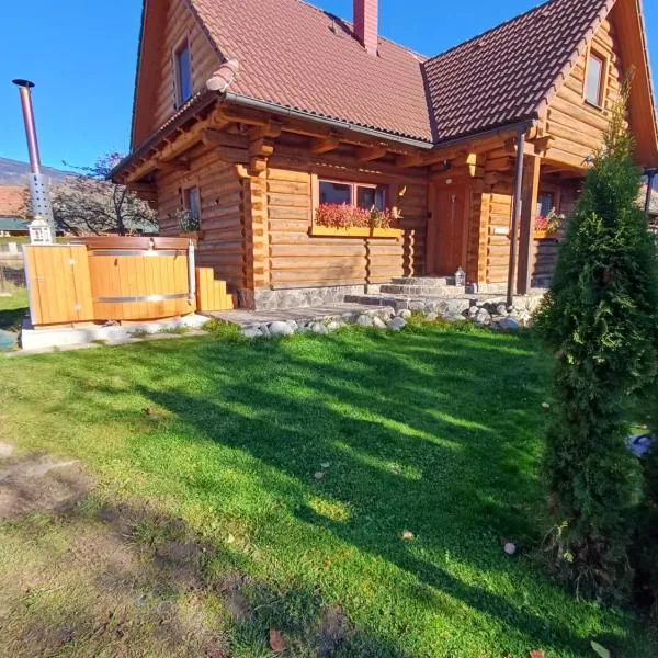 Viesnīca Drevenica Západné Tatry s kúpacou kaďou a krbom pilsētā Žara