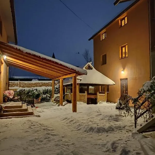 Guest House Mandrivnyi Rooms&Apartments, hotel in Yasinya