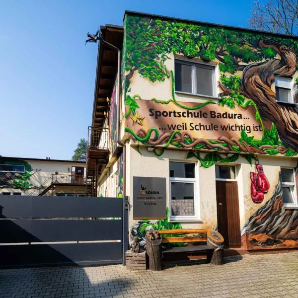 Apartment Black der Sportschule Badura, hotel v Lipsku