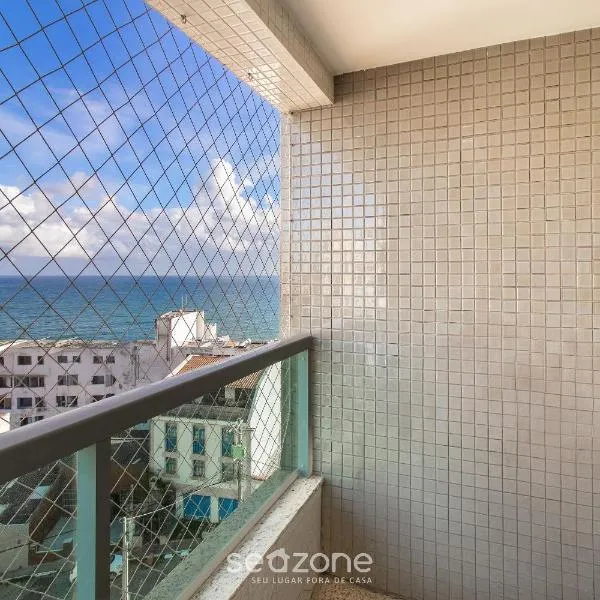 Apto vista mar 290m da praia em Salvador RMO0602, hotel v destinaci Salvador