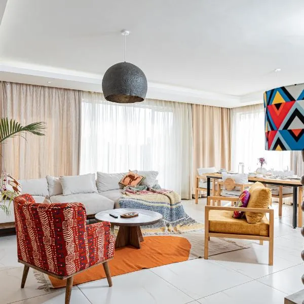 Diamond Ivy Two Bedroom Apartment, Swimming pool, gym, workspace ,Wonderiss Homes Kileleshwa Living, hotel in Nairobi