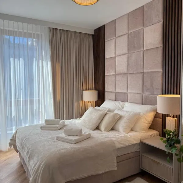 Apartment Royal Wilanów with gym, sauna and private parking space, hotel ve Varšavě