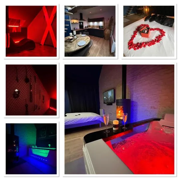 RoomAndX-LoveRoom-Caen-Bayeux, hôtel à Le Fresne-Camilly