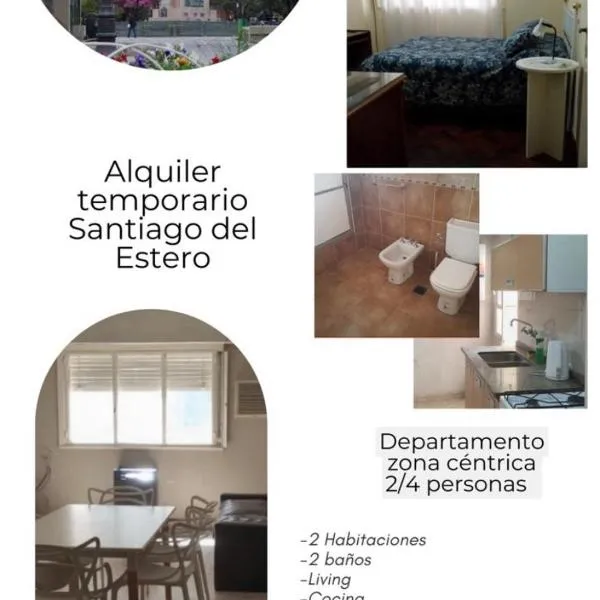 departamento céntrico frente a plaza libertad, hotel in Santiago del Estero