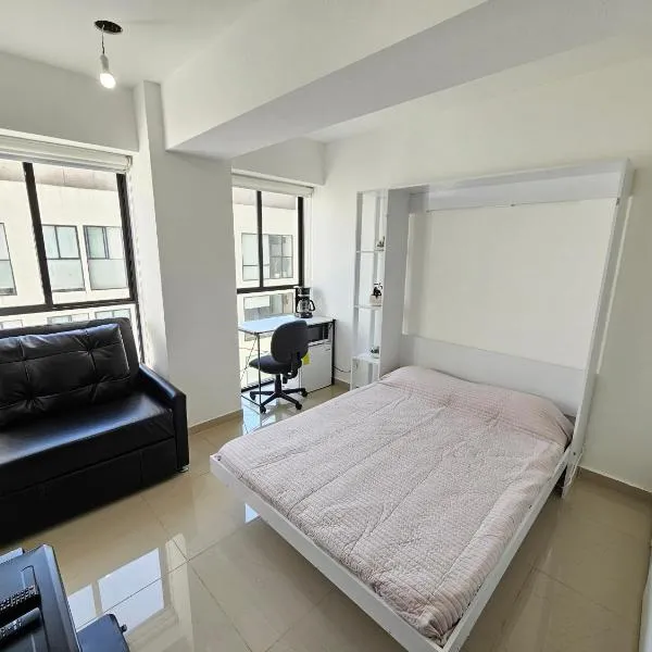 Habitación con baño privado en departamento compartido cerca de zona de conciertos, ξενοδοχείο στην Πόλη του Μεξικού