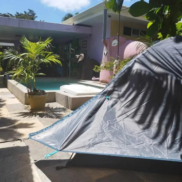 Tiki camping, petit déjeuner offert, hotel in Bora Bora