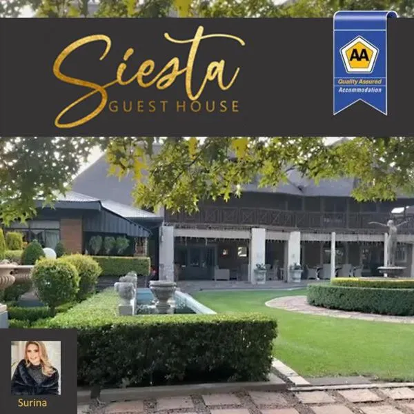 Siesta Guesthouse & Wedding Venue - Frankfort, Hotel in Frankfort