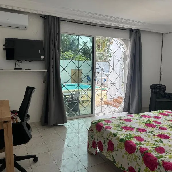 Maison Mimosa, hotel v destinaci Grand-Bassam