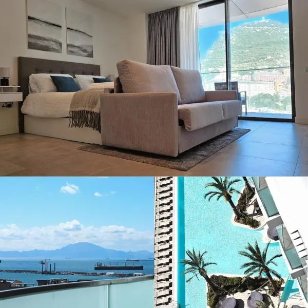 18th Floor Luxury Studio, hotell sihtkohas Gibraltar