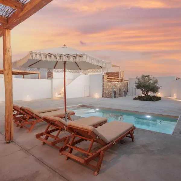 Petradia Villas, hotell i Náxos