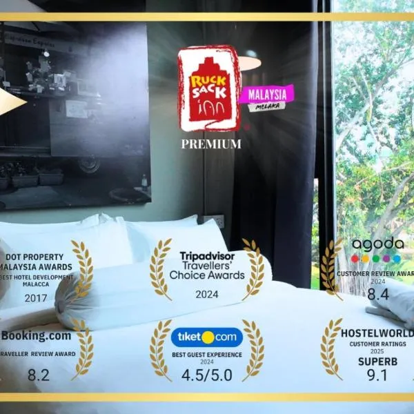 Rucksack Inn Premium Melaka, hotel v destinaci Melaka