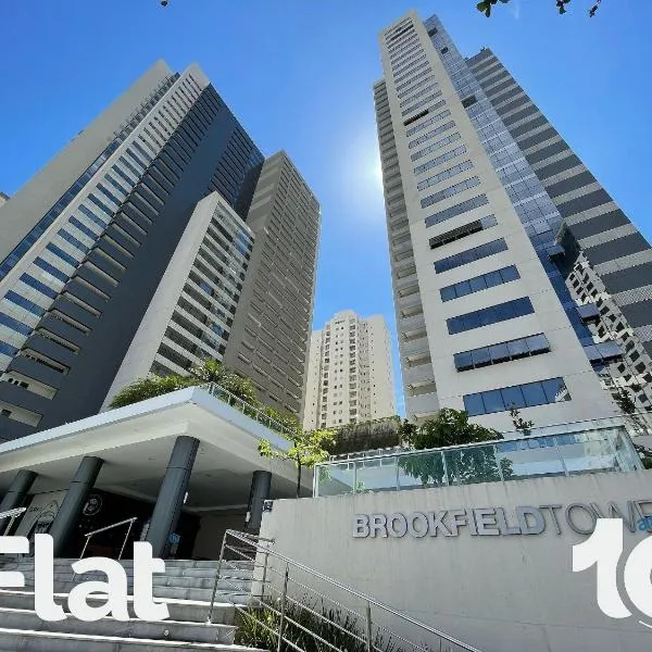 iFlat Brookfield Towers BTLX3007 Jardim Goiás, hotel em Goiânia