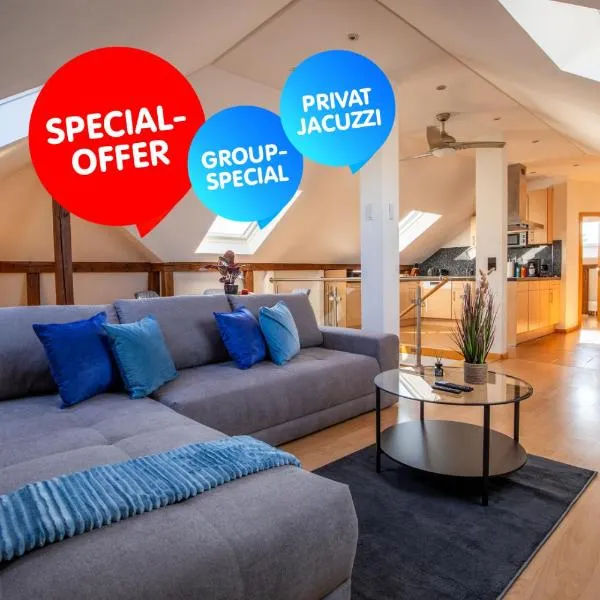 Special ROGER F RABBIT 4 Apartment, Roche Towers, 10-STAR, ξενοδοχείο στη Βασιλεία